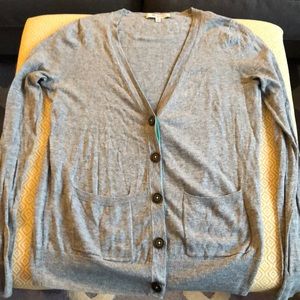 Madewell gray long sleeve cardigan. Size XS.